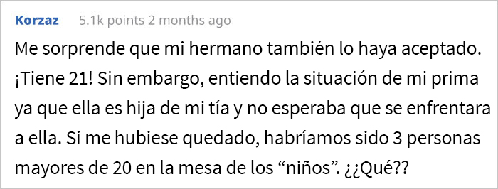 A este chico de 22 a&ntilde;os le pidieron que se sentara en la mesa de los ni&ntilde;os, as&iacute; que tom&oacute; el quiche que trajo y simplemente se fue