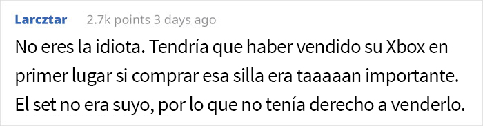 Este esposo vendi&oacute; el juego de t&eacute; antiguo de su esposa por 300$ con una excusa, y ella vendi&oacute; la Xbox de &eacute;l para recuperarlo
