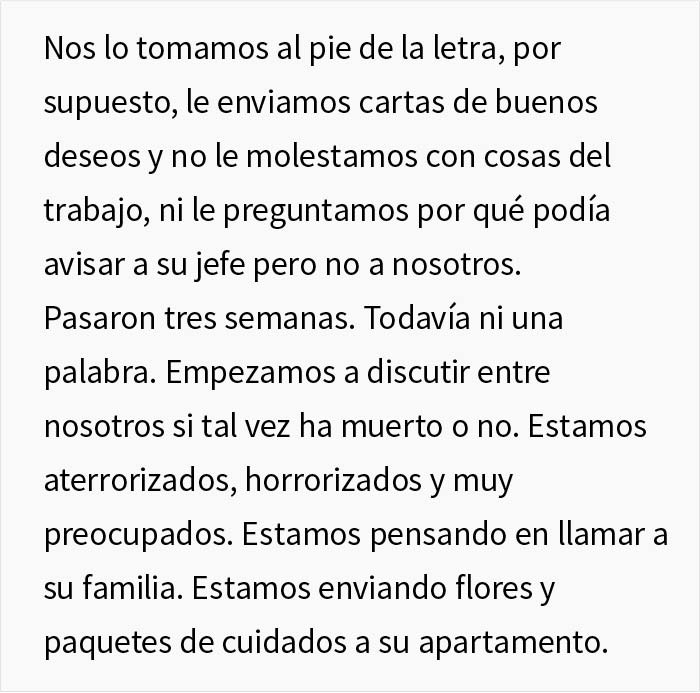 Este jefe desapareci&oacute; durante 8 semanas diciendo que ten&iacute;a Covid, un empleado descubri&oacute; la verdad y organiz&oacute; una fiesta para revelar d&oacute;nde estaba realmente