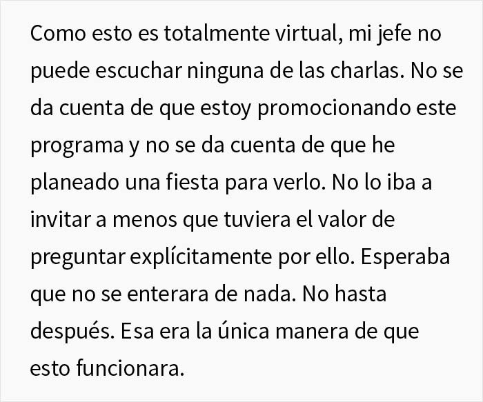 Este jefe desapareci&oacute; durante 8 semanas diciendo que ten&iacute;a Covid, un empleado descubri&oacute; la verdad y organiz&oacute; una fiesta para revelar d&oacute;nde estaba realmente