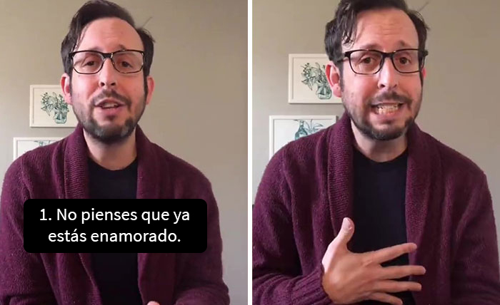 Este terapeuta se volvi&oacute; viral con 2,3 millones de visionados al compartir 3 cosas que la gente no deber&iacute;an hacer cuando se enamora