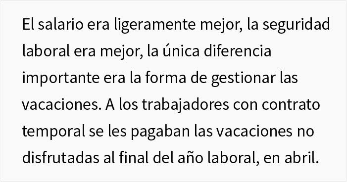 Esta empresa no permite a su empleado tomar vacaciones pero se niega a pagarlas también, así que el empleado lee el contrato y encuentra una solución maliciosa Esta empresa no permite a su empleado tomar vacaciones pero se niega a pagarlas también, así que el empleado lee el contrato y encuentra una solución maliciosa
