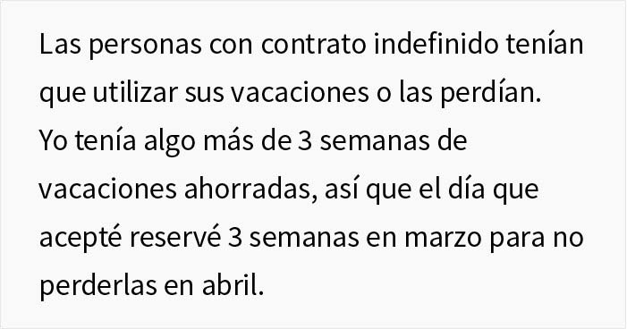 Esta empresa no permite a su empleado tomar vacaciones pero se niega a pagarlas también, así que el empleado lee el contrato y encuentra una solución maliciosa Esta empresa no permite a su empleado tomar vacaciones pero se niega a pagarlas también, así que el empleado lee el contrato y encuentra una solución maliciosa