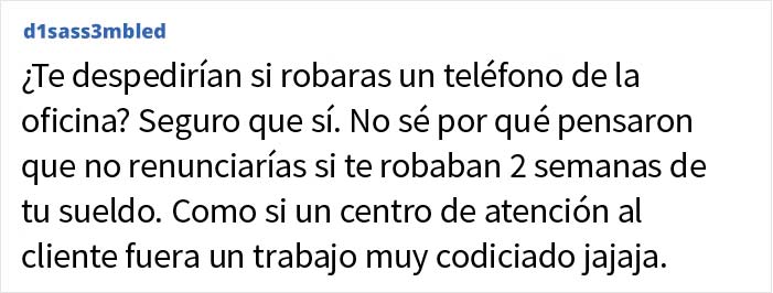 Esta empresa no permite a su empleado tomar vacaciones pero se niega a pagarlas también, así que el empleado lee el contrato y encuentra una solución maliciosa Esta empresa no permite a su empleado tomar vacaciones pero se niega a pagarlas también, así que el empleado lee el contrato y encuentra una solución maliciosa