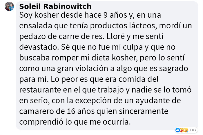 A esta vegana le dieron una hamburguesa real sin que lo supiera, y su experiencia gener&oacute; una discusi&oacute;n importante