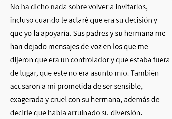 Este chico desinvit&oacute; de su boda a la familia de su prometida despu&eacute;s de que la ningunearan comprando el vestido