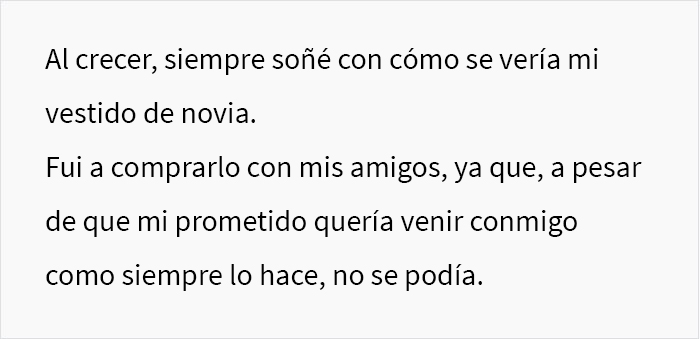 &ldquo;Las novias inteligentes ahorran dinero&rdquo;: este prometido se enfureci&oacute; al enterarse de que su futura esposa hab&iacute;a gastado $400 en un vestido de novia