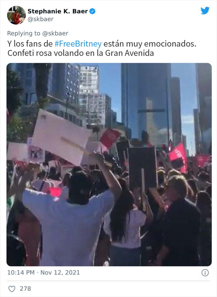 15 Reacciones en internet ante la liberaci&oacute;n de Britney Spears