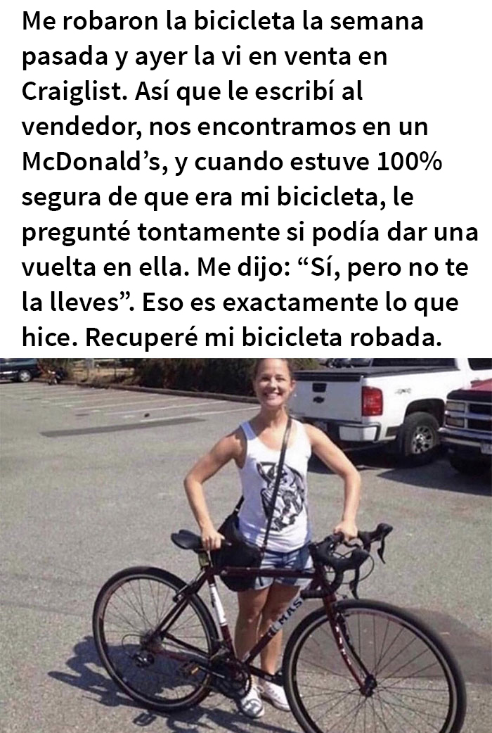 Está orgullosa, como debería ser