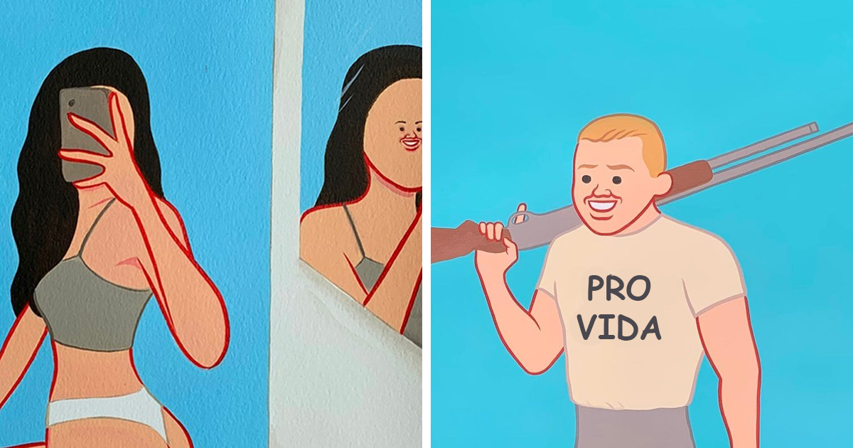 25 Cómics de humor extremadamente negro, creados por el famoso Joan Cornellá
