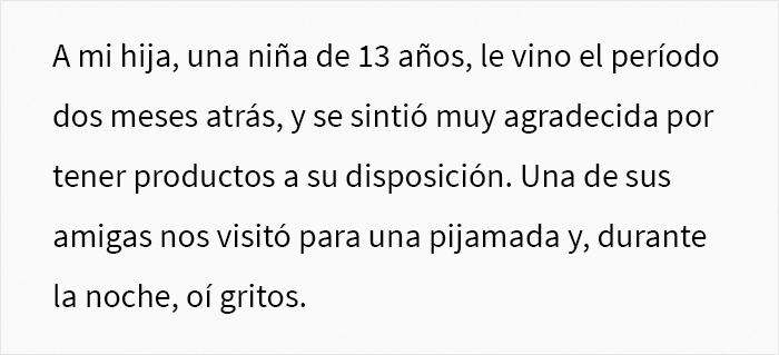 Este padre dej&oacute; que la amiga de su hija usara las compresas de su casa, y fue llamado &ldquo;pervertido&rdquo;
