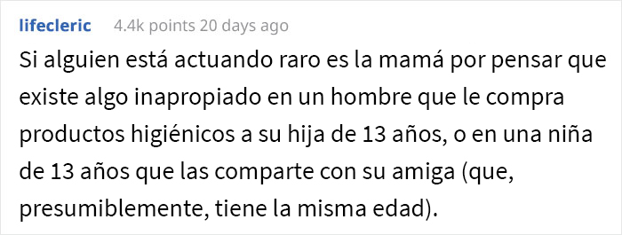Este padre dej&oacute; que la amiga de su hija usara las compresas de su casa, y fue llamado &ldquo;pervertido&rdquo;
