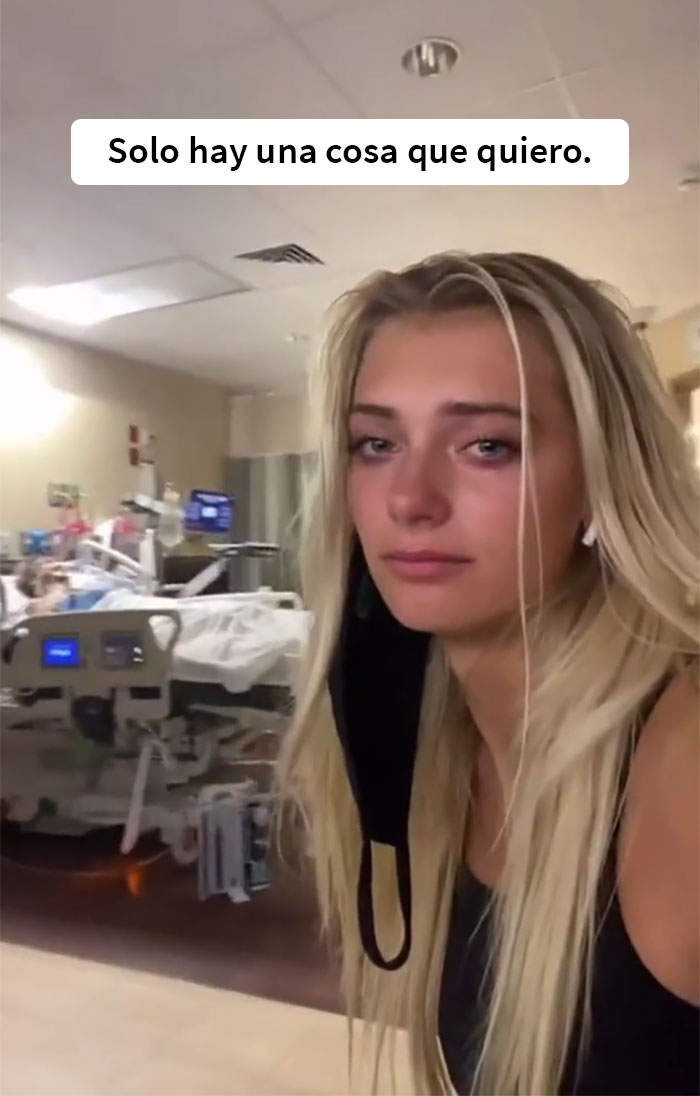 Déjame grabar un TikTok frente a mi amigo moribundo