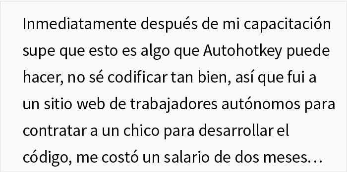 "Has ganado el juego": Este empleado automatiz&oacute; su trabajo y cobr&oacute; por no hacer nada durante 5 a&ntilde;os