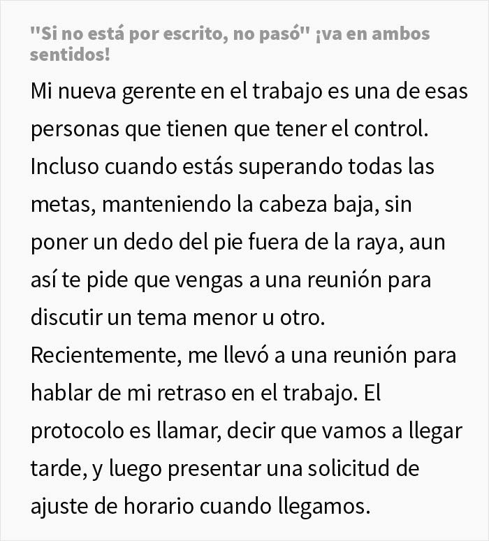 Este empleado demuestra que su jefa microgestiona demasiado y falla a sus empleados, as&iacute; que consigue que la despidan