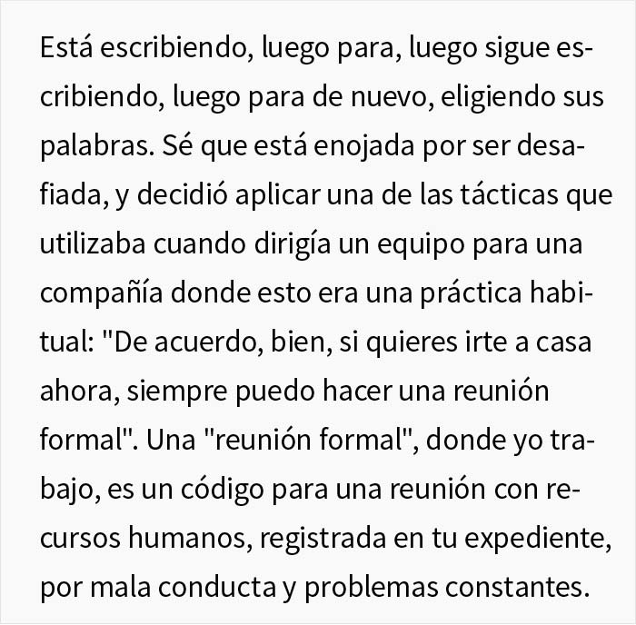 Este empleado demuestra que su jefa microgestiona demasiado y falla a sus empleados, as&iacute; que consigue que la despidan