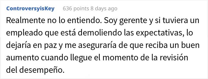 Este empleado demuestra que su jefa microgestiona demasiado y falla a sus empleados, as&iacute; que consigue que la despidan