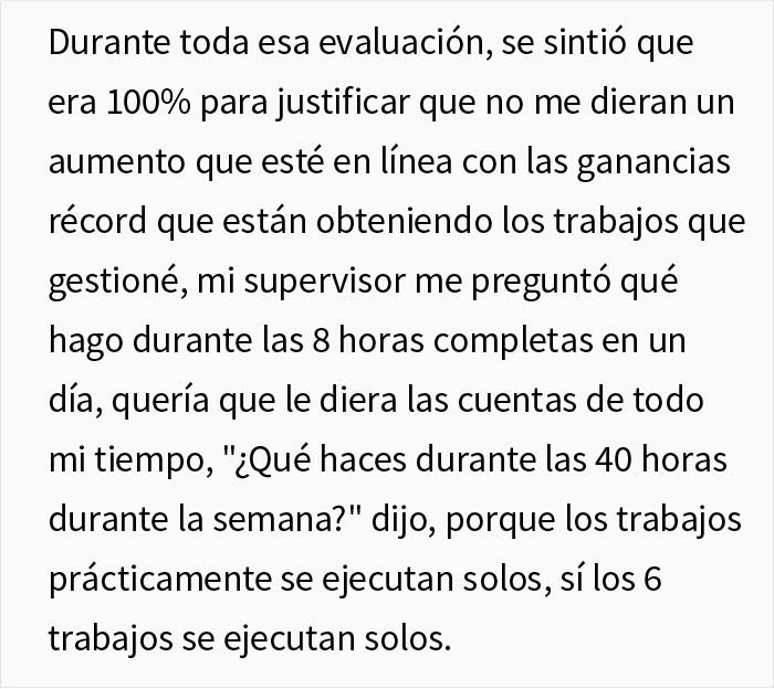 El gerente afirma que este empleado no hac&iacute;a nada, as&iacute; que renunci&oacute; para demostrar que s&iacute;