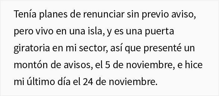 El gerente afirma que este empleado no hac&iacute;a nada, as&iacute; que renunci&oacute; para demostrar que s&iacute;