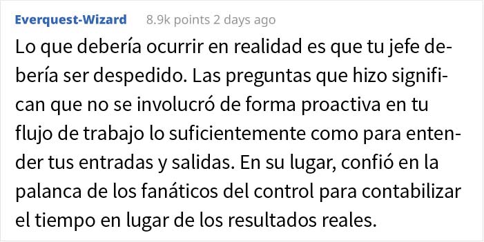 El gerente afirma que este empleado no hac&iacute;a nada, as&iacute; que renunci&oacute; para demostrar que s&iacute;