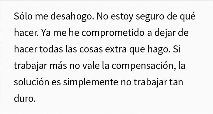 Este empleado fue "más allá" en su trabajo durante 3 años, y compartió cómo fue recompensado por su jefe Este empleado fue "más allá" en su trabajo durante 3 años, y compartió cómo fue recompensado por su jefe