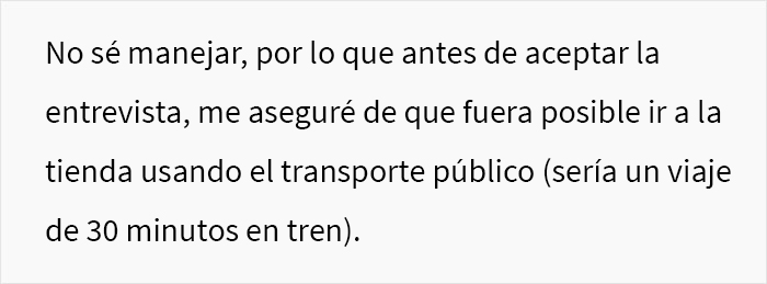 Esta mujer descubri&oacute; al asistir a una entrevista laboral que la empresa hab&iacute;a mentido sobre la ubicaci&oacute;n del trabajo y el salario