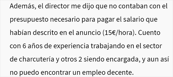 Esta mujer descubri&oacute; al asistir a una entrevista laboral que la empresa hab&iacute;a mentido sobre la ubicaci&oacute;n del trabajo y el salario