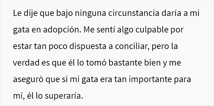 Esta mujer pregunta si fue una idiota por echar a su novio de su apartamento al descubrirlo habl&aacute;ndole de mala manera a su gata