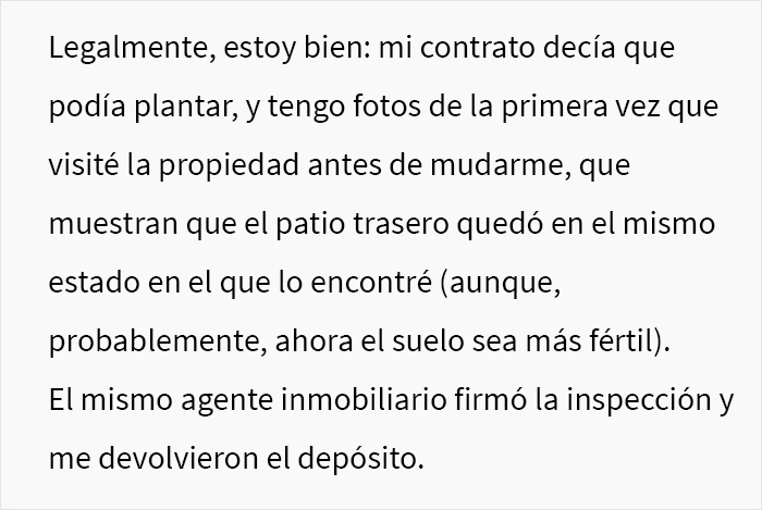 Estos propietarios no esperaban que su inquilina se llevara el jard&iacute;n en su mudanza, haciendo que los potenciales compradores se desinteresaran por la casa