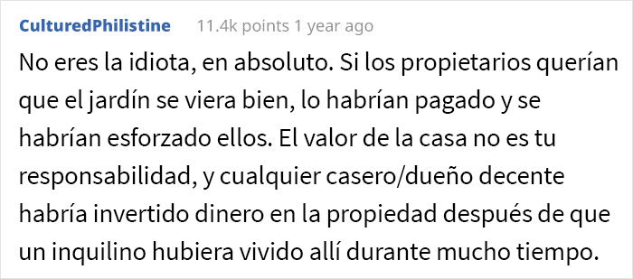 Estos propietarios no esperaban que su inquilina se llevara el jard&iacute;n en su mudanza, haciendo que los potenciales compradores se desinteresaran por la casa