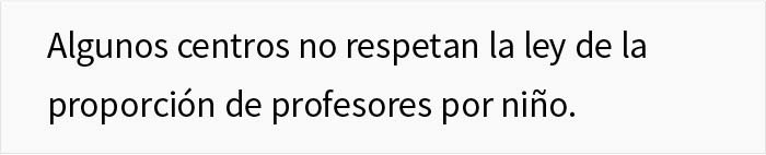 Esta madre cuenta las razones por las que no llevará a su hija a la guardería Esta madre cuenta las razones por las que no llevará a su hija a la guardería
