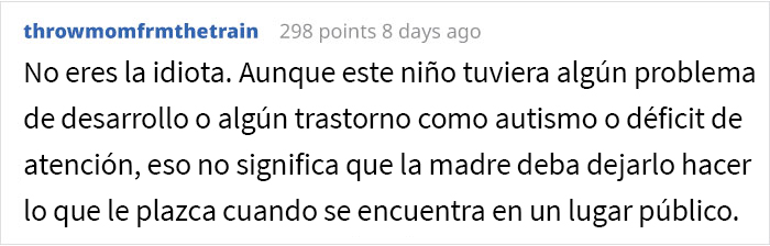 Esta mujer regañó a un niño molesto que toqueteaba sus cosas en un restaurante, y la madre del niño la confrontó Esta mujer regañó a un niño molesto que toqueteaba sus cosas en un restaurante, y la madre del niño la confrontó