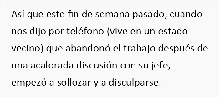 Este padre da ejemplo apoyando a su hijo tras dejar su trabajo de 45.000$ y pedir quedarse con &eacute;l
