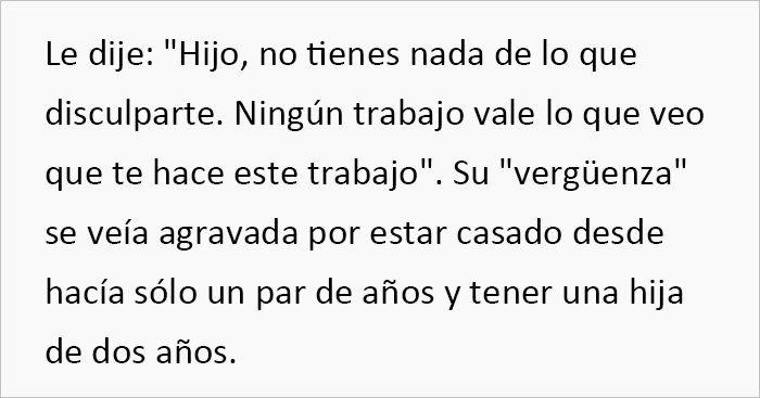 Este padre da ejemplo apoyando a su hijo tras dejar su trabajo de 45.000$ y pedir quedarse con &eacute;l