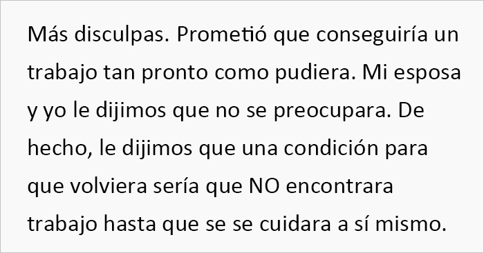 Este padre da ejemplo apoyando a su hijo tras dejar su trabajo de 45.000$ y pedir quedarse con &eacute;l