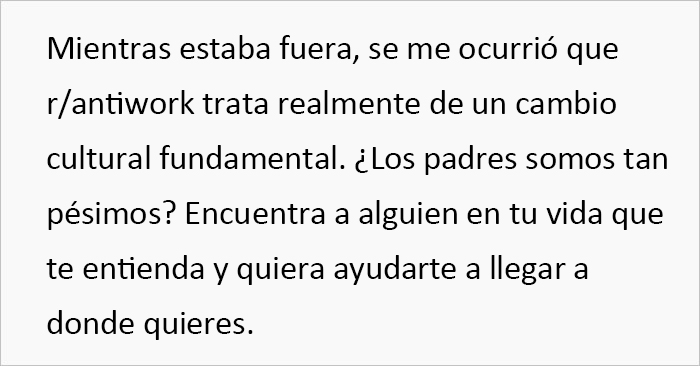 Este padre da ejemplo apoyando a su hijo tras dejar su trabajo de 45.000$ y pedir quedarse con &eacute;l