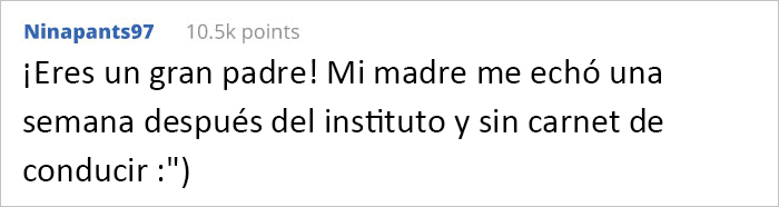 Este padre da ejemplo apoyando a su hijo tras dejar su trabajo de 45.000$ y pedir quedarse con &eacute;l