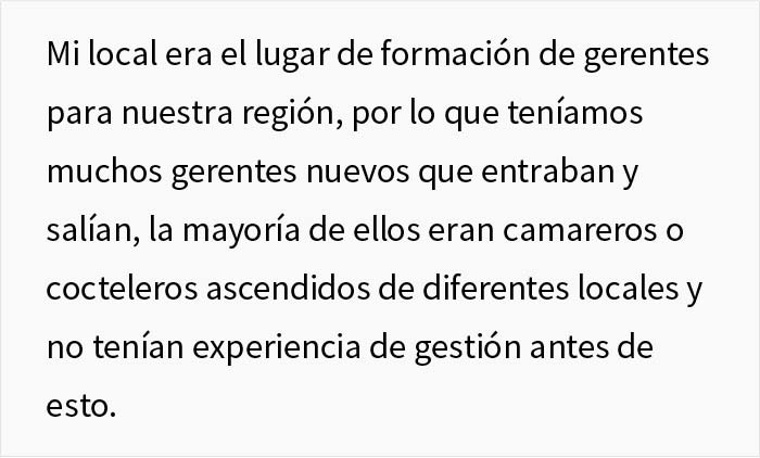 Esta empleada deja su trabajo, pero semanas despu&eacute;s una nueva gerente intenta "despedirla" y es degradada