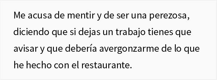 Esta empleada deja su trabajo, pero semanas despu&eacute;s una nueva gerente intenta "despedirla" y es degradada