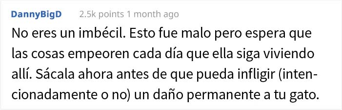 Esta mujer recibi&oacute; su merecido tras echar de casa al gato de su novio mientras &eacute;l no estaba
