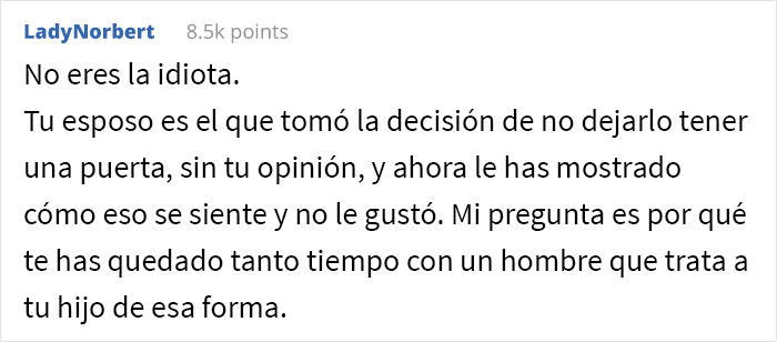 &ldquo;Ahora se niega incluso a dormir en la misma cama que yo&rdquo;: Estos padres discuten cuando la madre instala una puerta en la habitaci&oacute;n de su hijo en secreto porque el padre no estaba de acuerdo