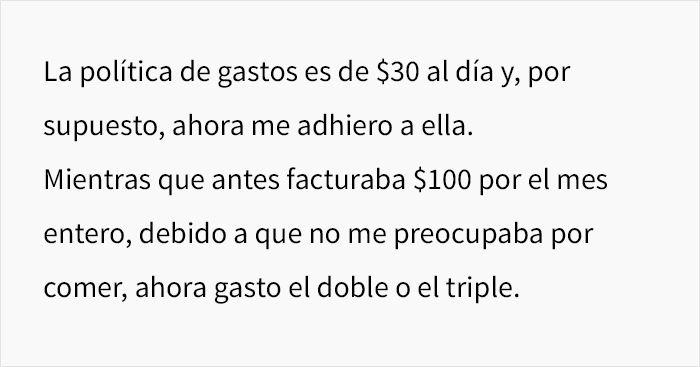 Esta empleada apenas usaba el dinero que le otorgaba su empresa, pero la regañaron por gastar 1,50$ extra una vez y decidió cumplir maliciosamente Esta empleada apenas usaba el dinero que le otorgaba su empresa, pero la regañaron por gastar 1,50$ extra una vez y decidió cumplir maliciosamente