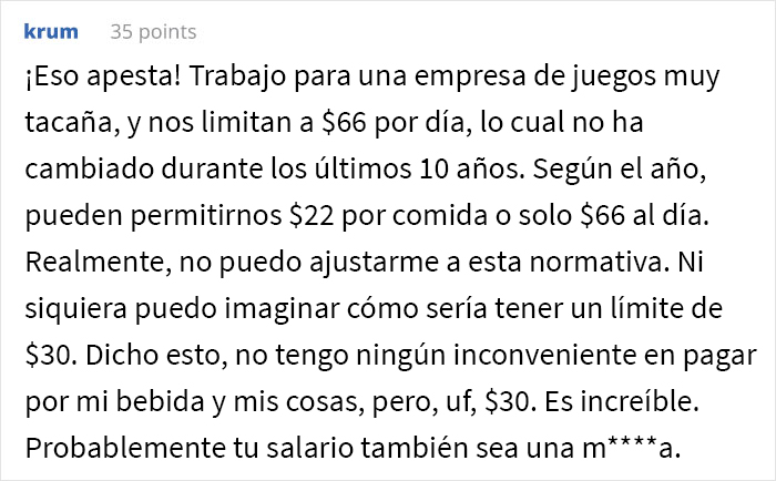 Esta empleada apenas usaba el dinero que le otorgaba su empresa, pero la regañaron por gastar 1,50$ extra una vez y decidió cumplir maliciosamente Esta empleada apenas usaba el dinero que le otorgaba su empresa, pero la regañaron por gastar 1,50$ extra una vez y decidió cumplir maliciosamente