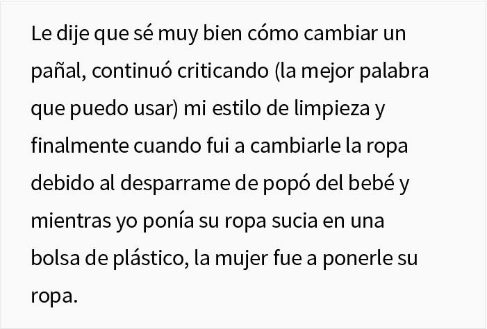 Este padre pregunta si se equivoc&oacute; por hacer llorar a una mujer que le dec&iacute;a c&oacute;mo deb&iacute;a limpiar y vestir a su beb&eacute;
