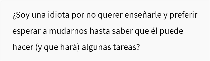 Esta chica de 20 a&ntilde;os pospuso mudarse con su novio tras averiguar que &eacute;l no sabe hacer ninguna tarea del hogar