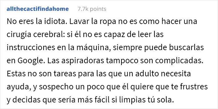 Esta chica de 20 a&ntilde;os pospuso mudarse con su novio tras averiguar que &eacute;l no sabe hacer ninguna tarea del hogar