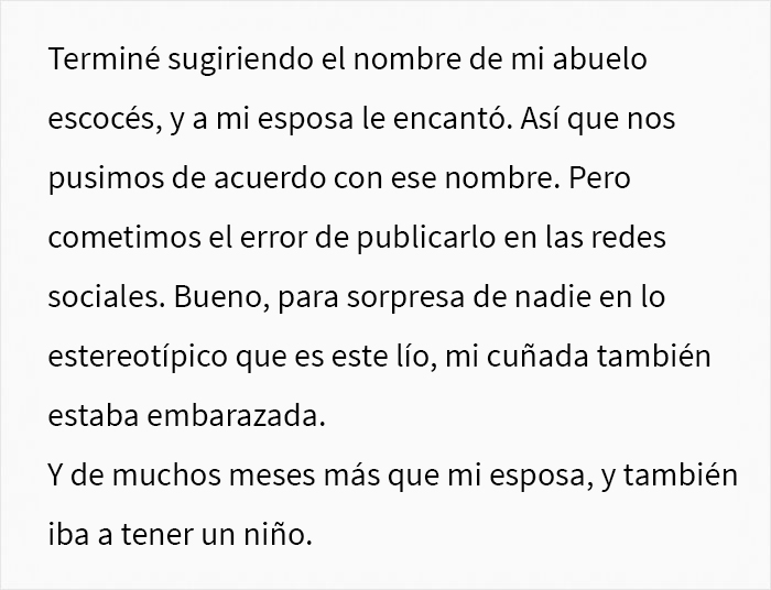 Esta cuñada robó el nombre de un bebé por rencor y se arrepintió tras ver la reacción de los padres