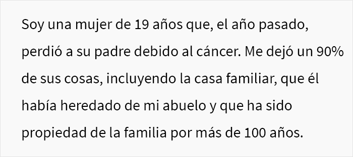 Esta joven de 19 a&ntilde;os dej&oacute; que su familia viviera en la casa de $3,3 millones que hered&oacute;, pero estos abusan de ella y decide venderla