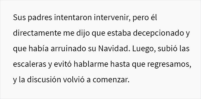 Este hombre se enfureci&oacute; con su esposa frente a su familia porque ella hab&iacute;a comprado los regalos m&aacute;s baratos de la lista y le dijo que hab&iacute;a arruinado la Navidad