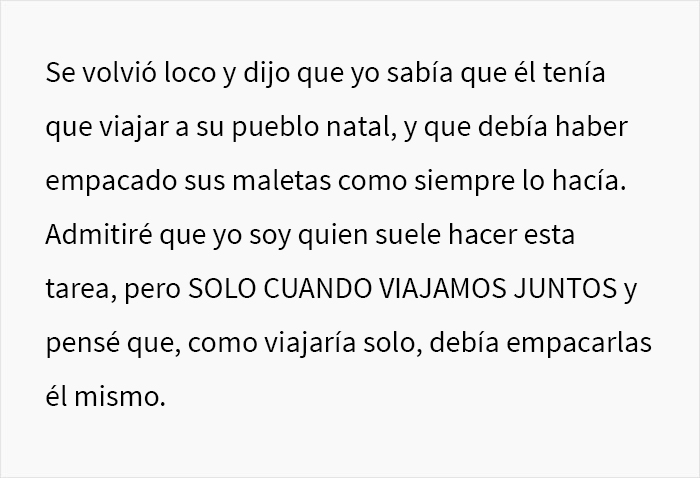 Esta mujer no fue invitada a la fiesta de Navidad de la familia de su esposo debido a sus &ldquo;puntos negativos&rdquo; del a&ntilde;o anterior, y el drama comenz&oacute; cuando no empac&oacute; las maletas de su esposo